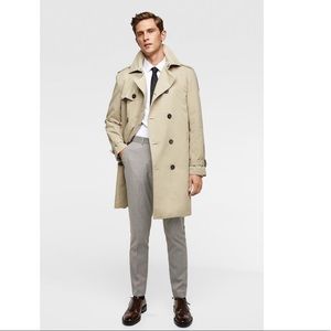 Zara men trench coat
